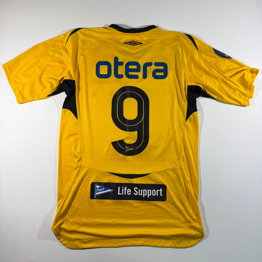 IK Start 2009 home matchworn #9 Cristian Bolaños