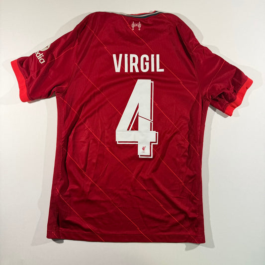 Liverpool 2021/22 home #4 Virgil Van Dijk