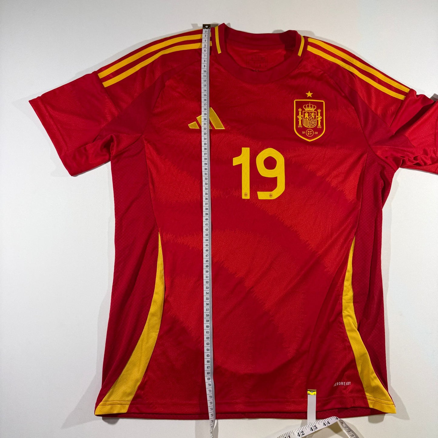 Spain 2024 home #19 Lamine Yamal (L)