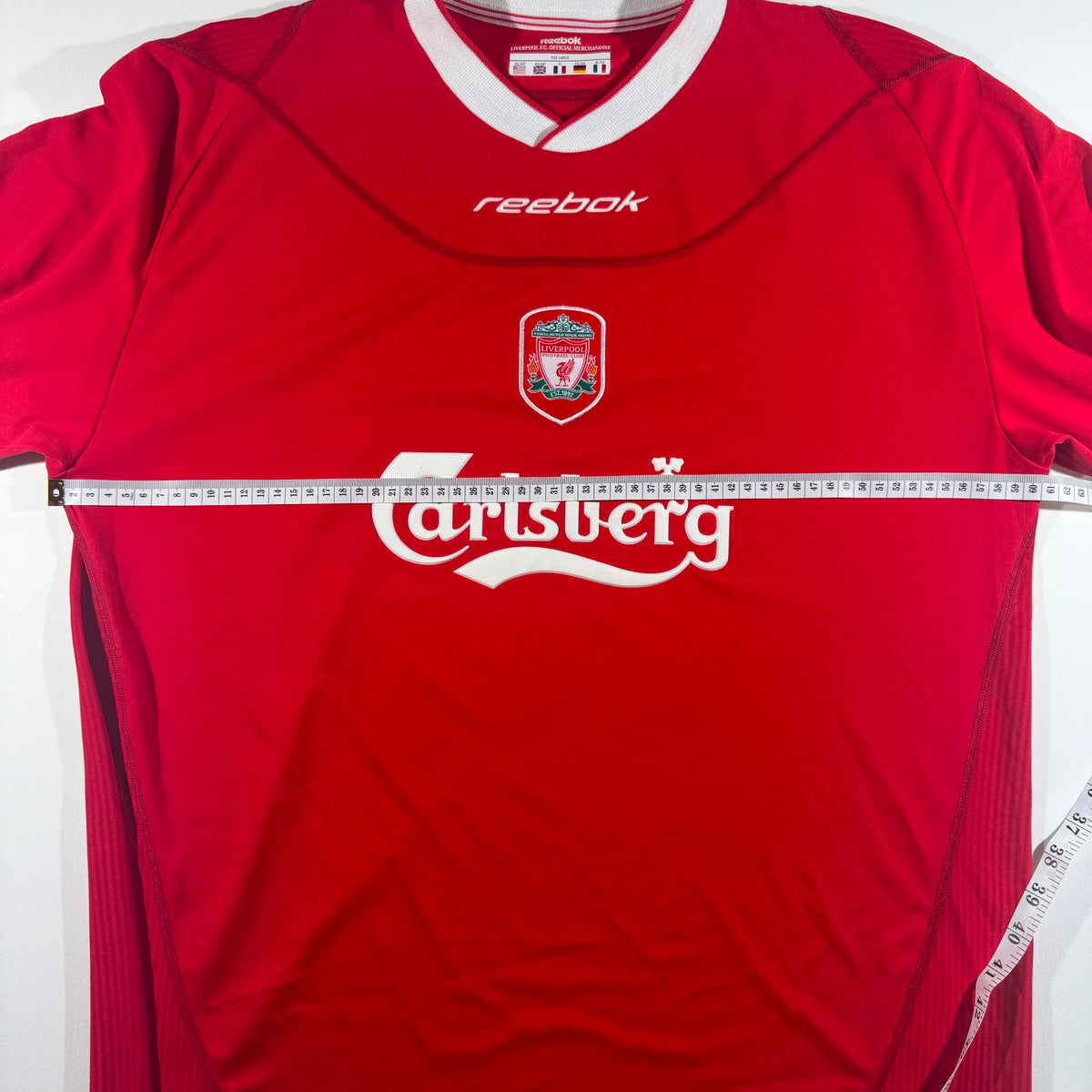Liverpool 2002-4 home #18 John Arne Riise (XL)