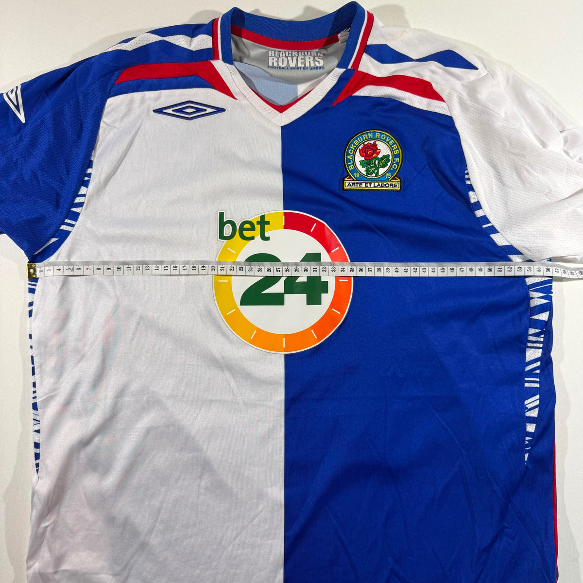 Blackburn Rovers 2007/08 home #12 Morten Gamst Pedersen (L)