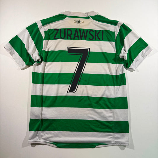Celtic 2007/08 home #7 Maciej Żurawski (M)