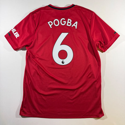 Manchester United 2019/20 home shirt #6 Paul Pogba (L)