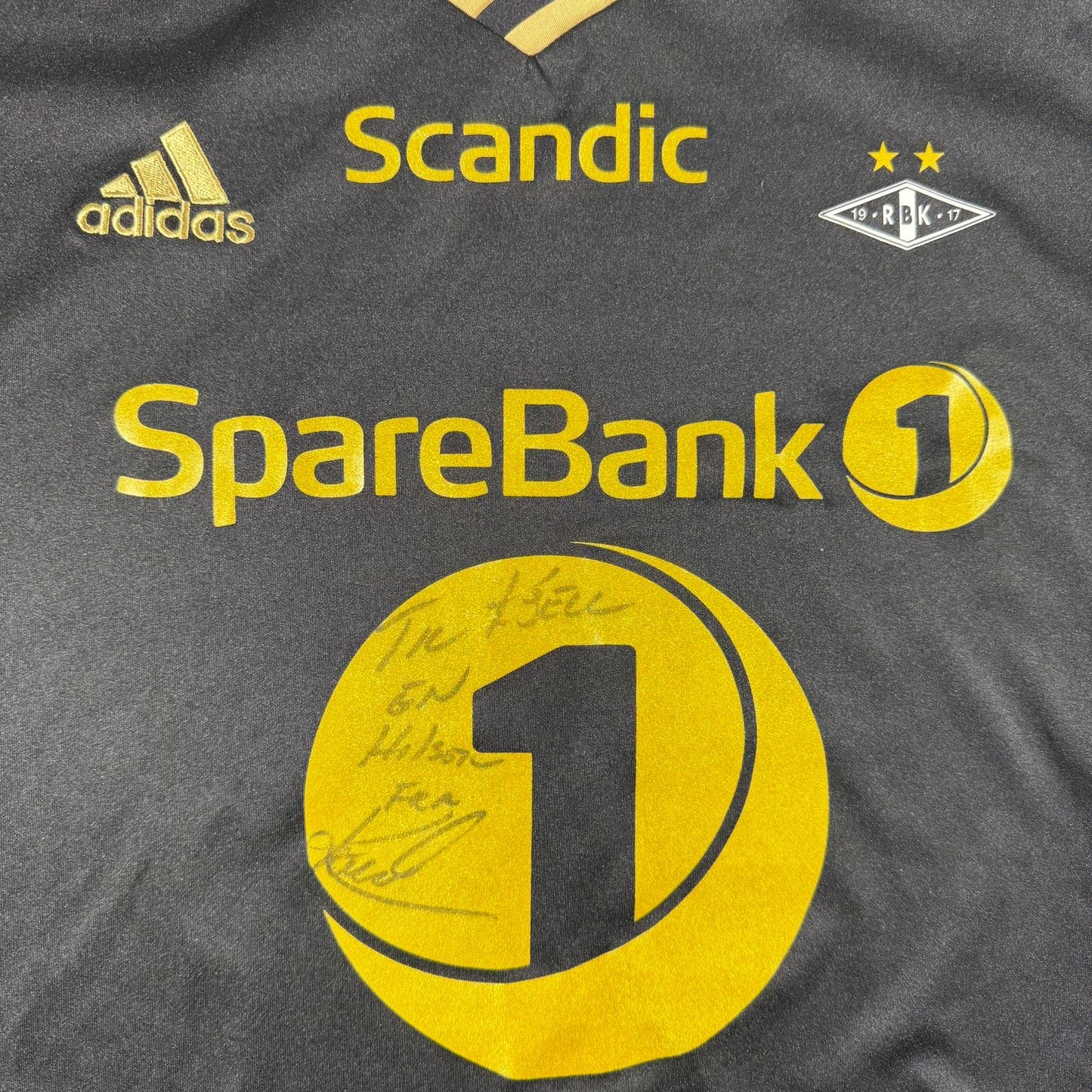 Rosenborg 2016 away gold