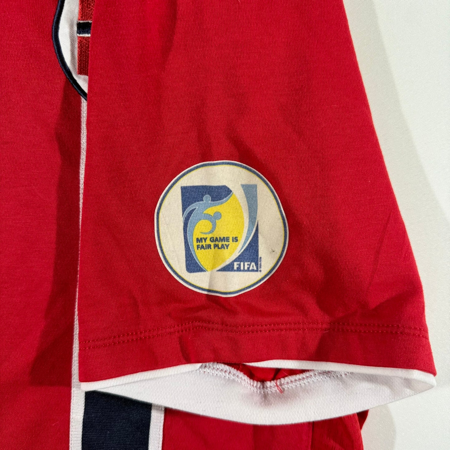 Norway 2013 home match issued #17 Jonathan Parr