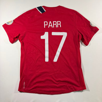 Norway 2013 home match issued #17 Jonathan Parr