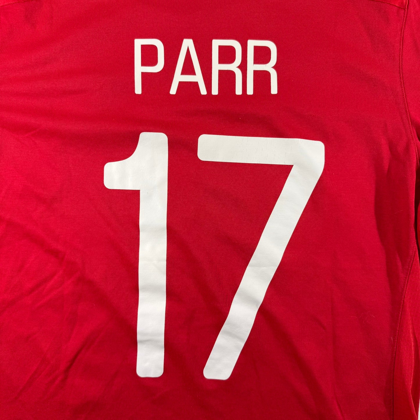 Norway 2013 home match issued #17 Jonathan Parr