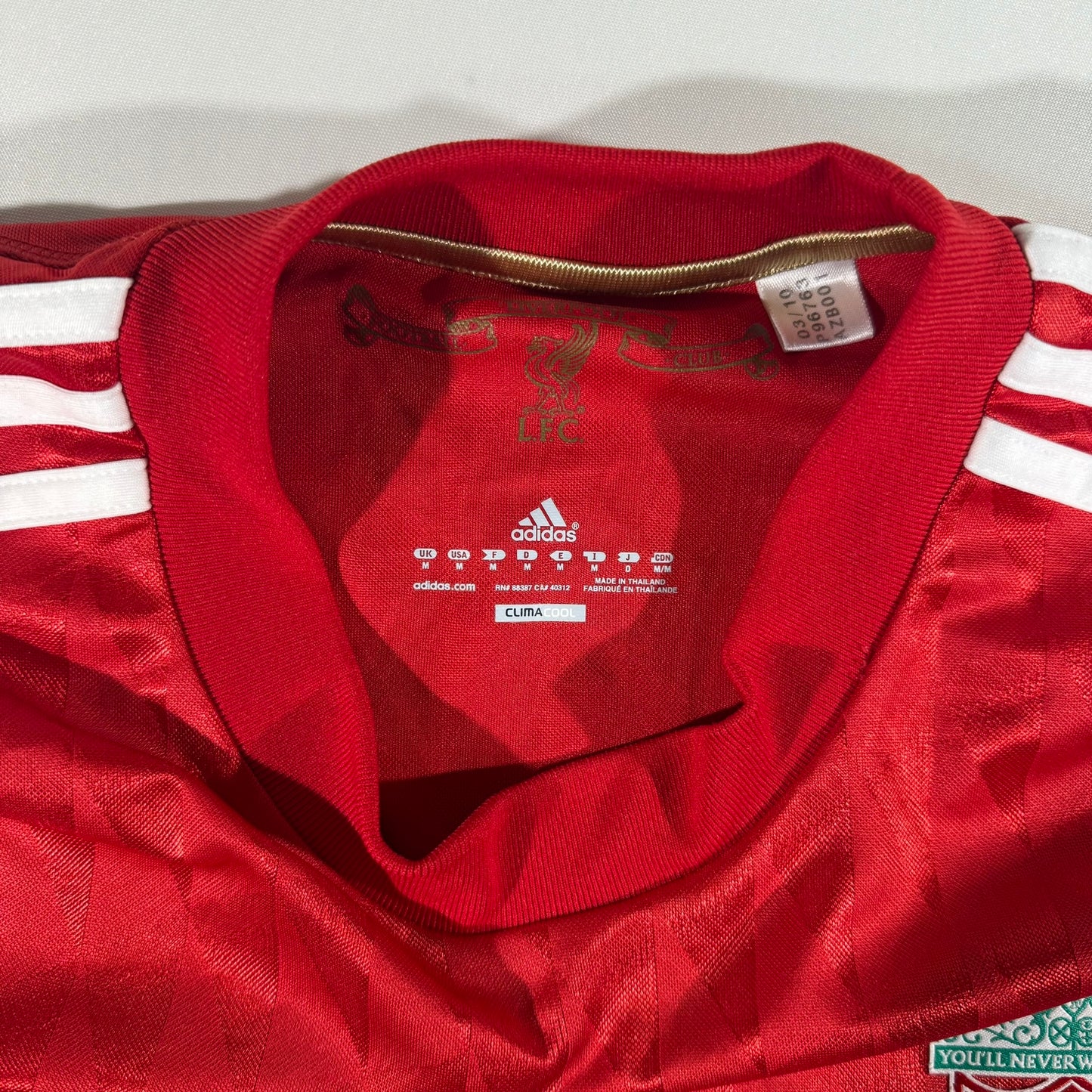 Liverpool 2010/11 home #8 Steven Gerrard