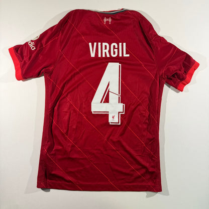 Liverpool 2021/22 home #4 Virgil Van Dijk