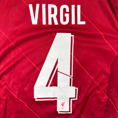 Liverpool 2021/22 home #4 Virgil Van Dijk