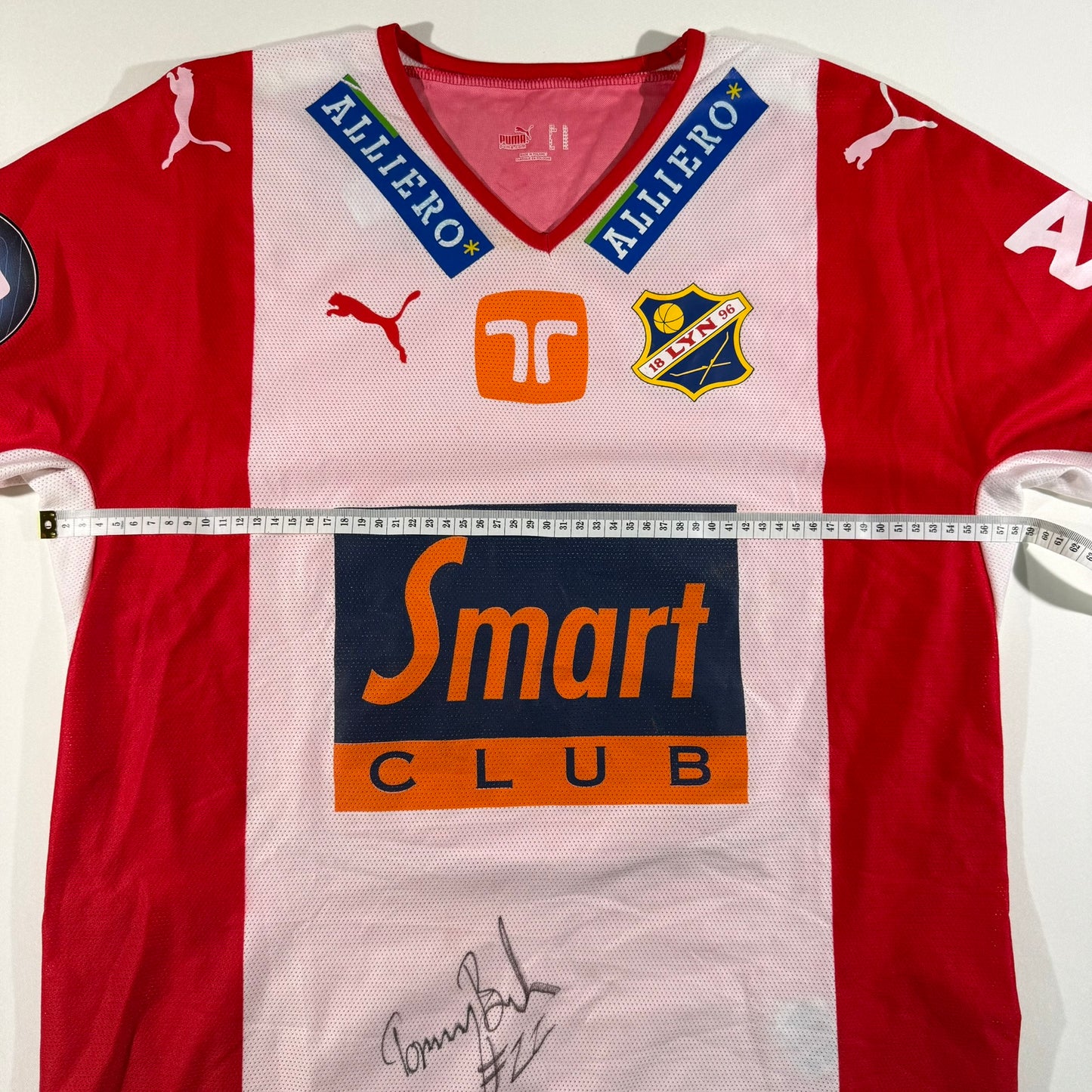 Lyn Fotball 2008 home #22 Tommy Brentsen