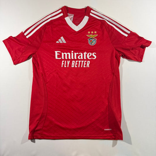 Benfica 2024/25 home #8 Fredrik Aursnes