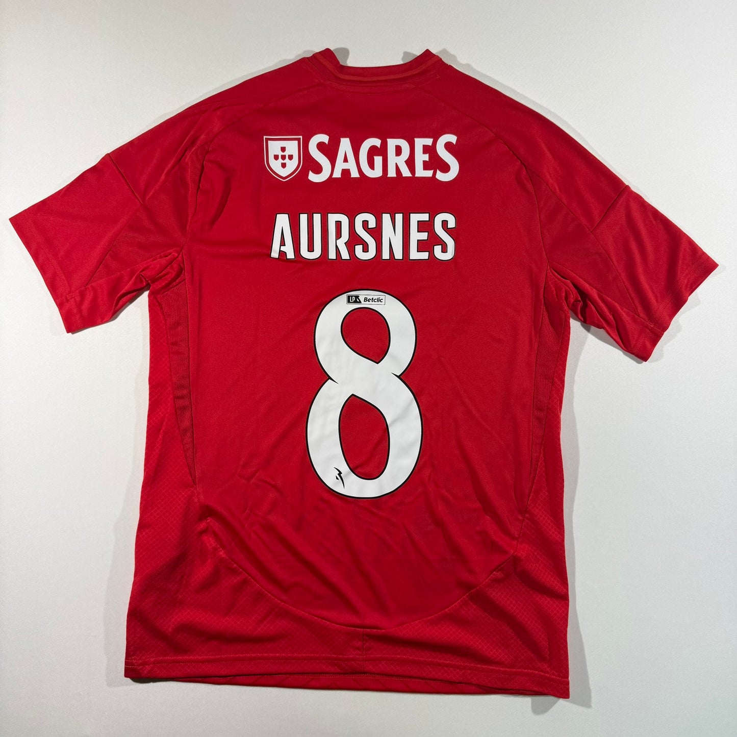 Benfica 2024/25 home #8 Fredrik Aursnes