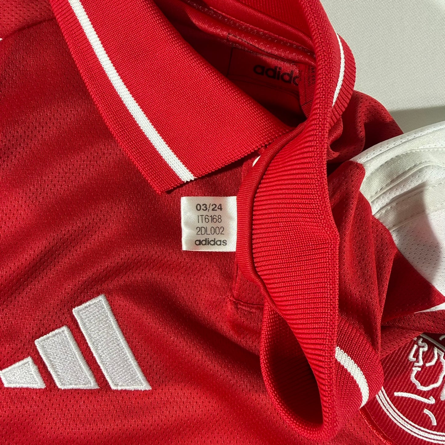 Ajax Amsterdam 2024/25 home #4 Jorrel Hato