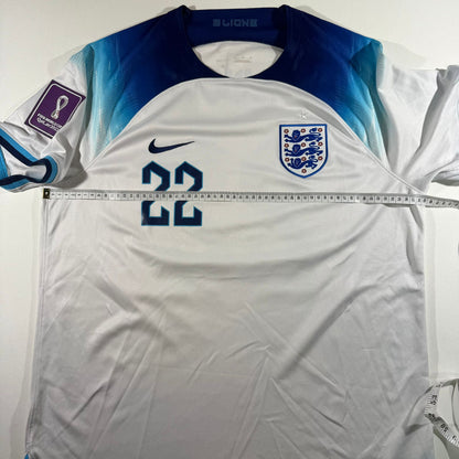 England 2022 home #22 Jude Bellingham
