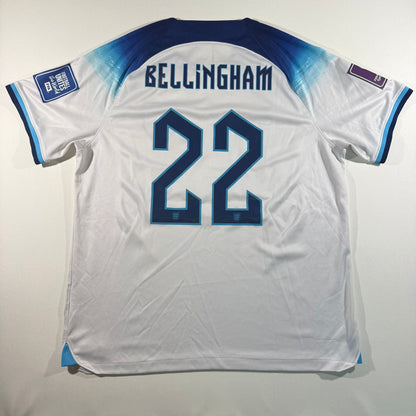 England 2022 home #22 Jude Bellingham
