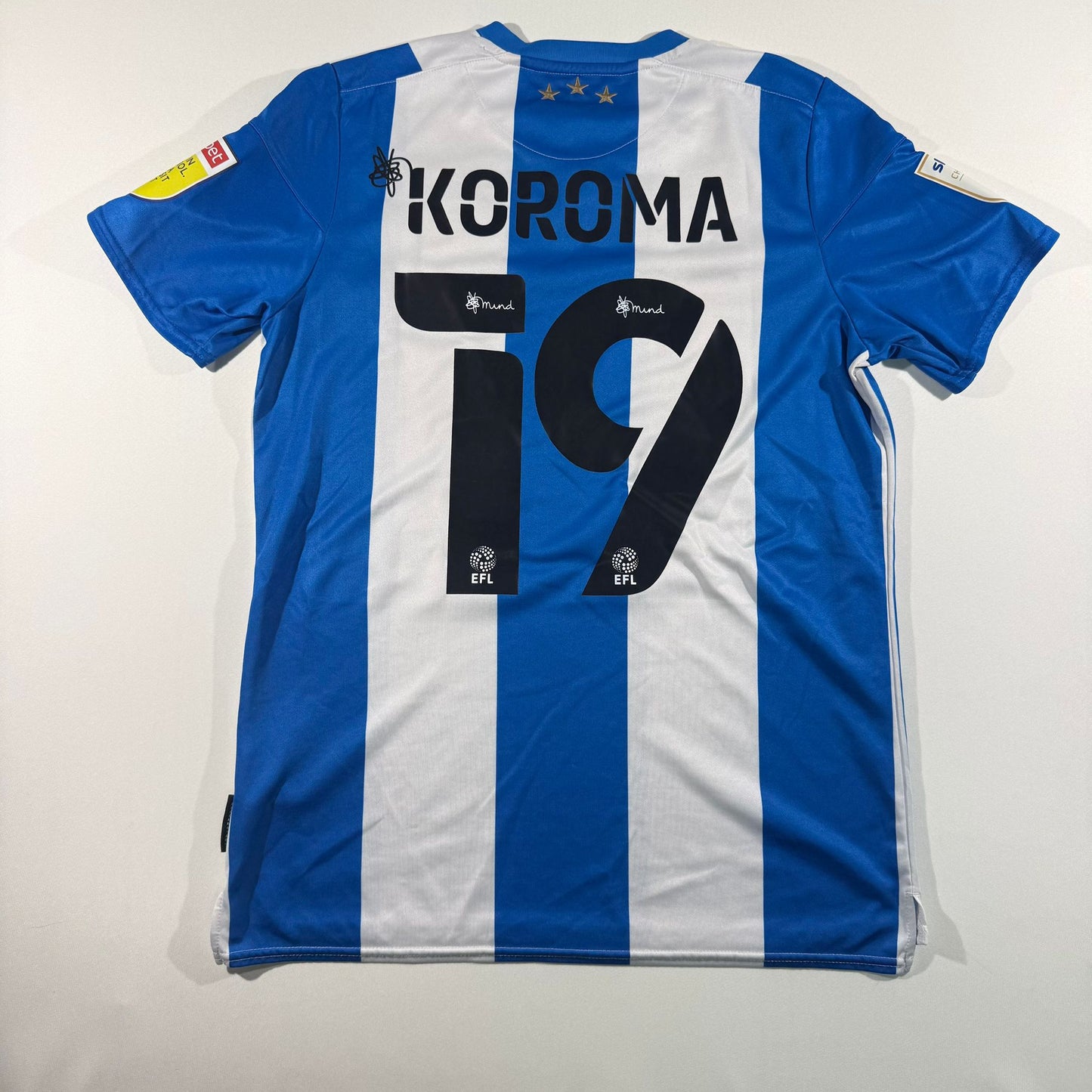 Huddersfield 2020/21 home #19 Josh Koroma