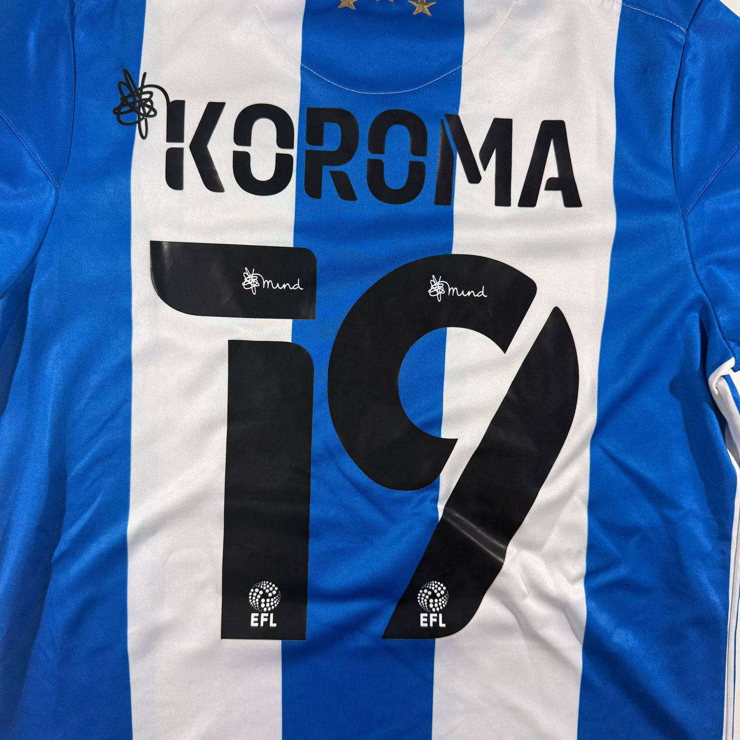 Huddersfield 2020/21 home #19 Josh Koroma