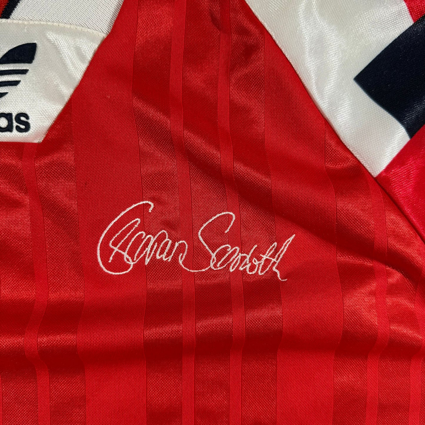 Norway 1992 home #10 Gøran Sørloth