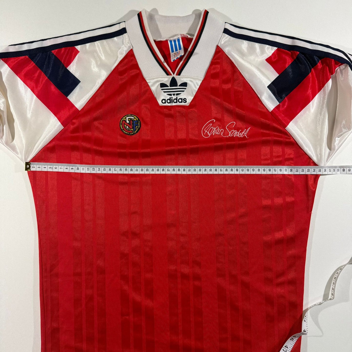 Norway 1992 home #10 Gøran Sørloth