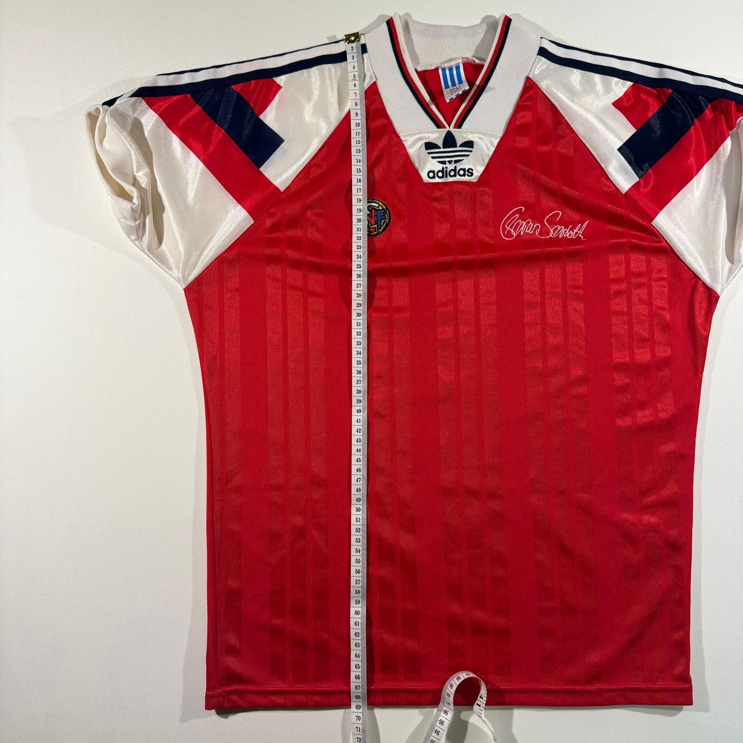 Norway 1992 home #10 Gøran Sørloth