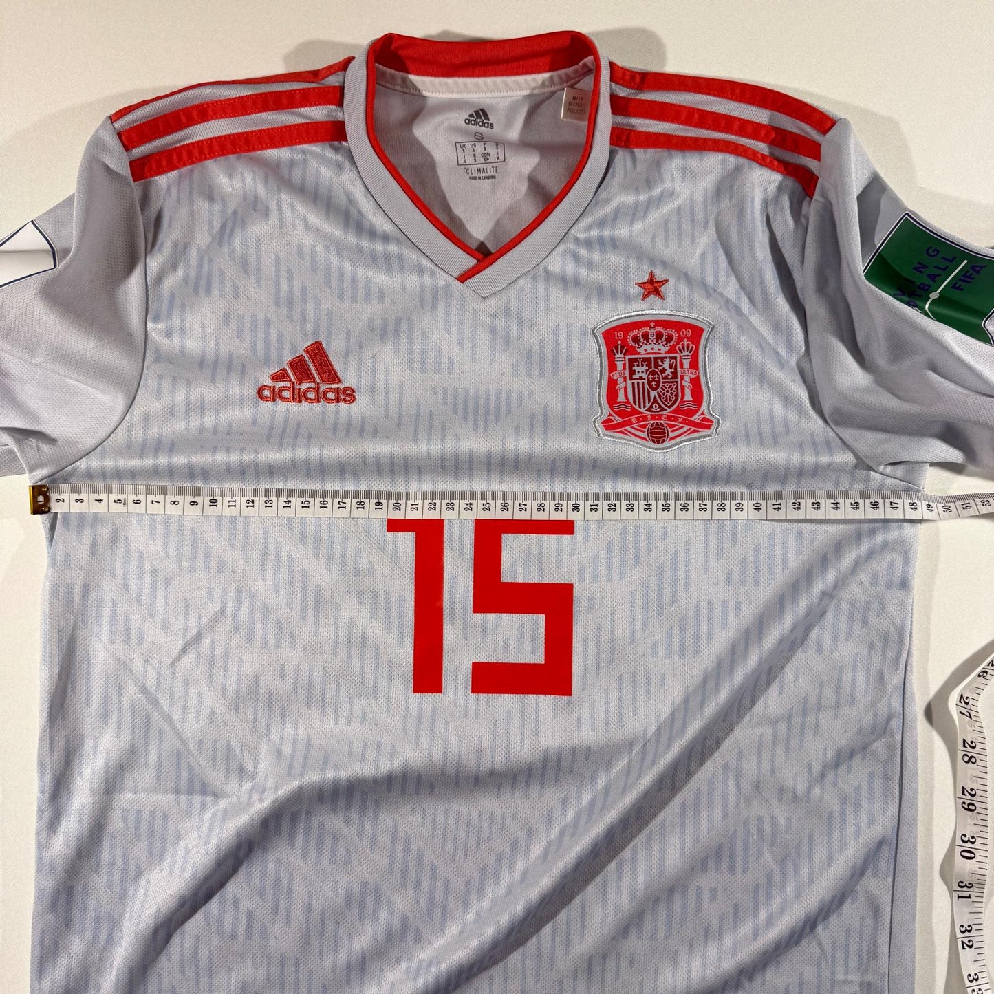 Spain 2018 away #15 Sergio Ramos
