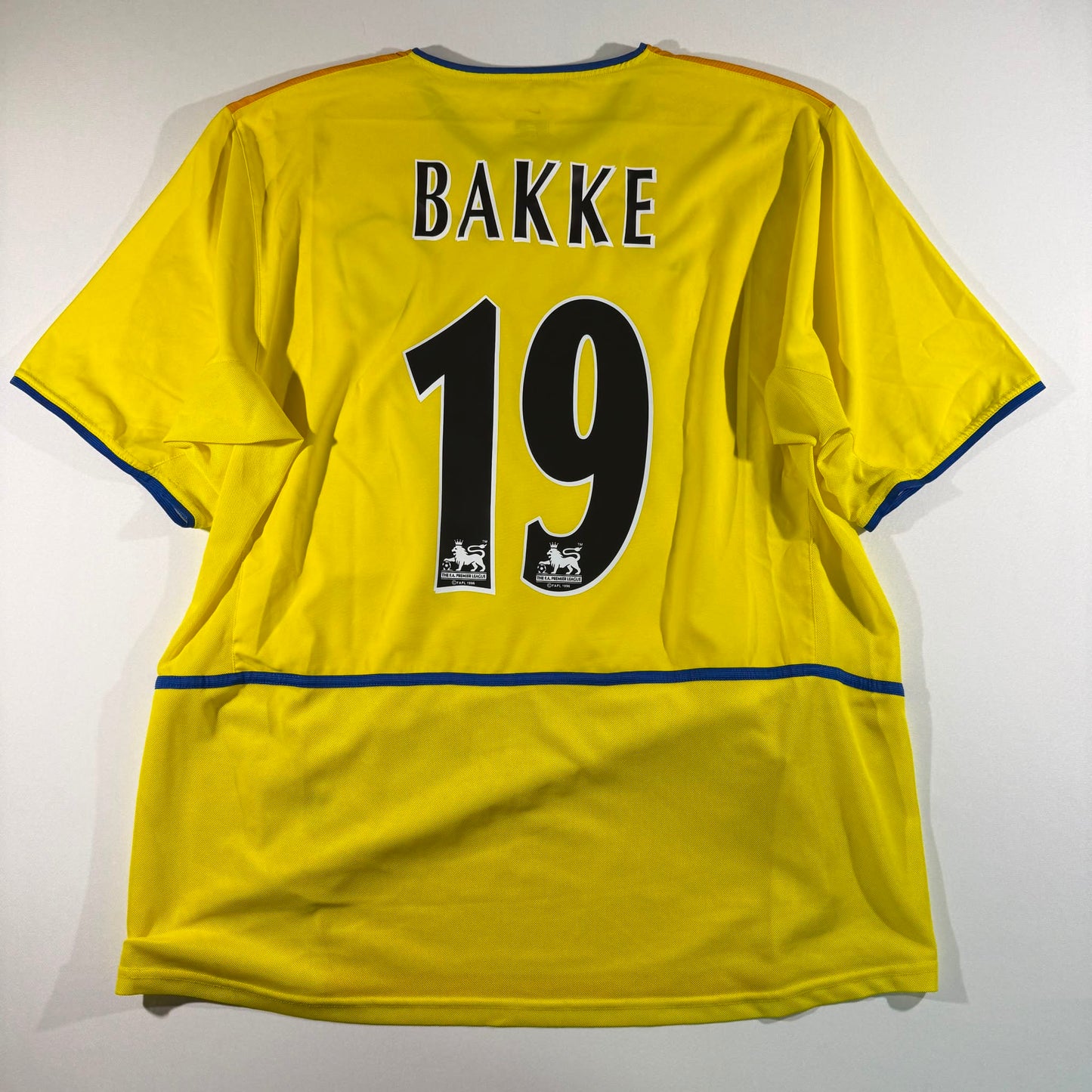 Leeds United 2002/3 away #19 Eirik Bakke