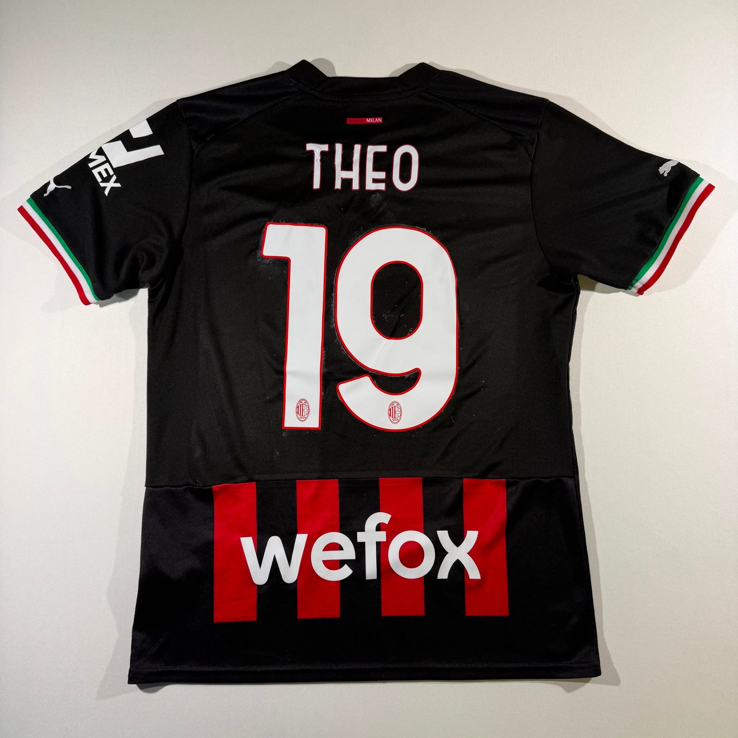 AC Milan 2022/23 home #19 Theo Hernández