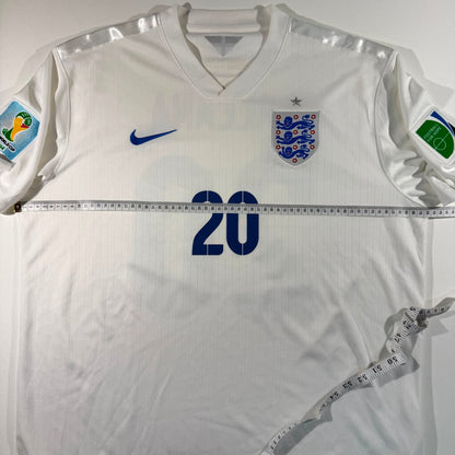 England 2014 home #20 Adam Lallana