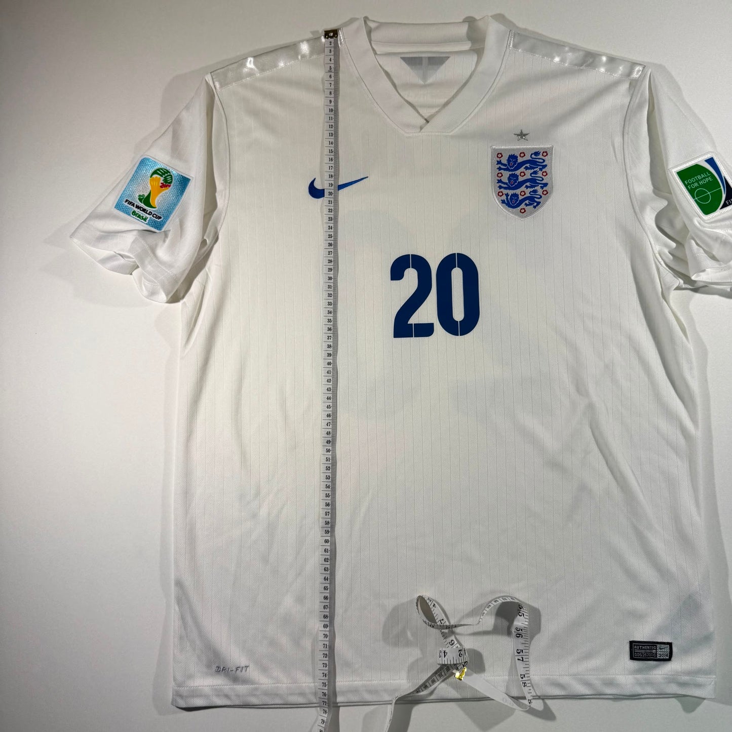 England 2014 home #20 Adam Lallana