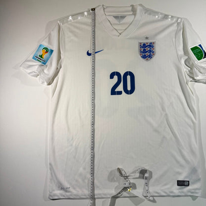 England 2014 home #20 Adam Lallana