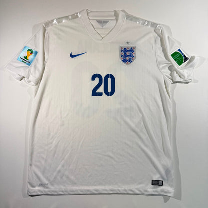England 2014 home #20 Adam Lallana
