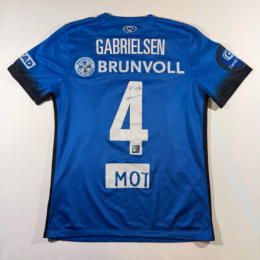 Molde FK 2016 home matchworn #4 Ruben Gabrielsen