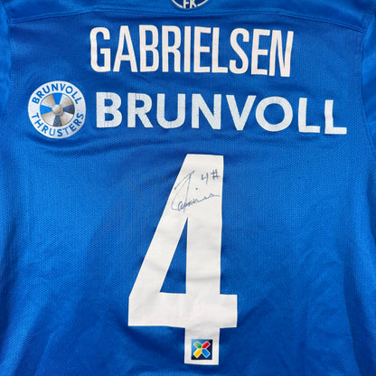 Molde FK 2016 home matchworn #4 Ruben Gabrielsen