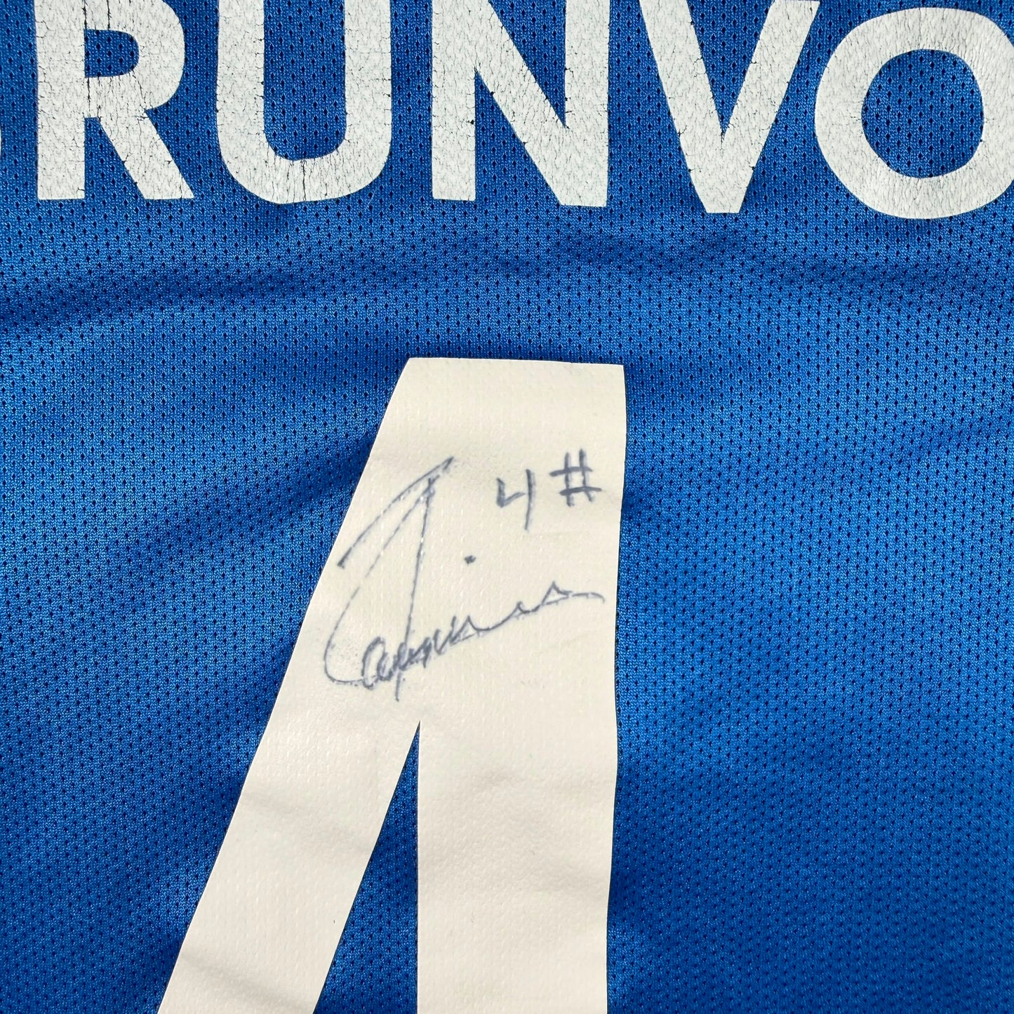 Molde FK 2016 home matchworn #4 Ruben Gabrielsen