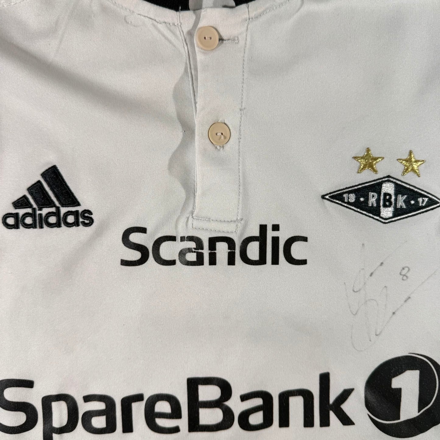Rosenborg 2016 home signed #8 Anders Konradsen