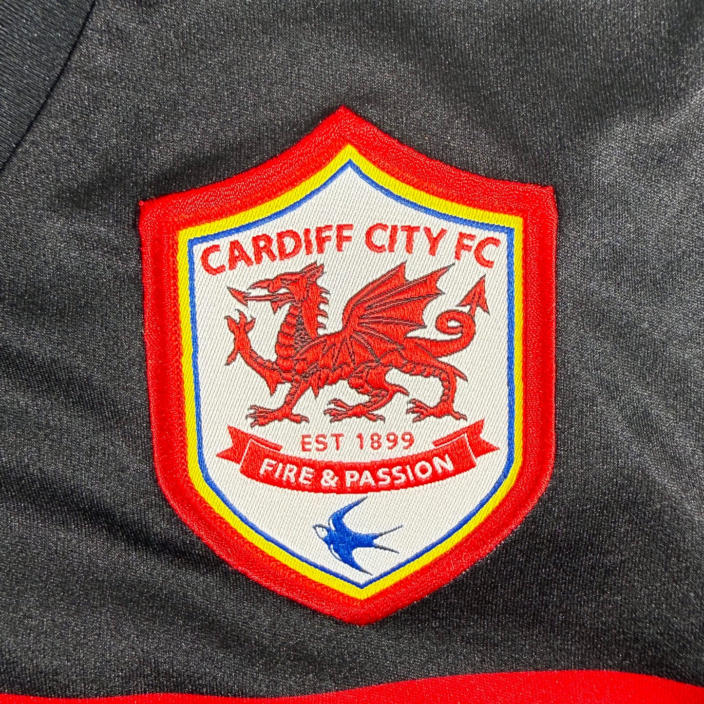 Cardiff City 2012/13 third #17 Aron Gunnarsson