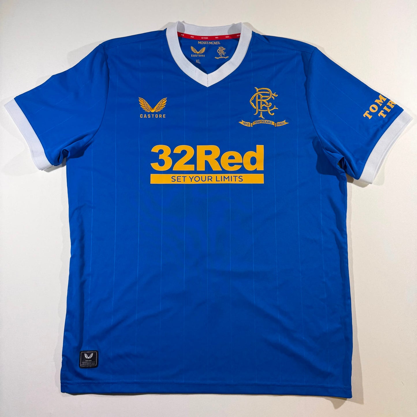 Rangers 2021/22 home #2 James Tavernier