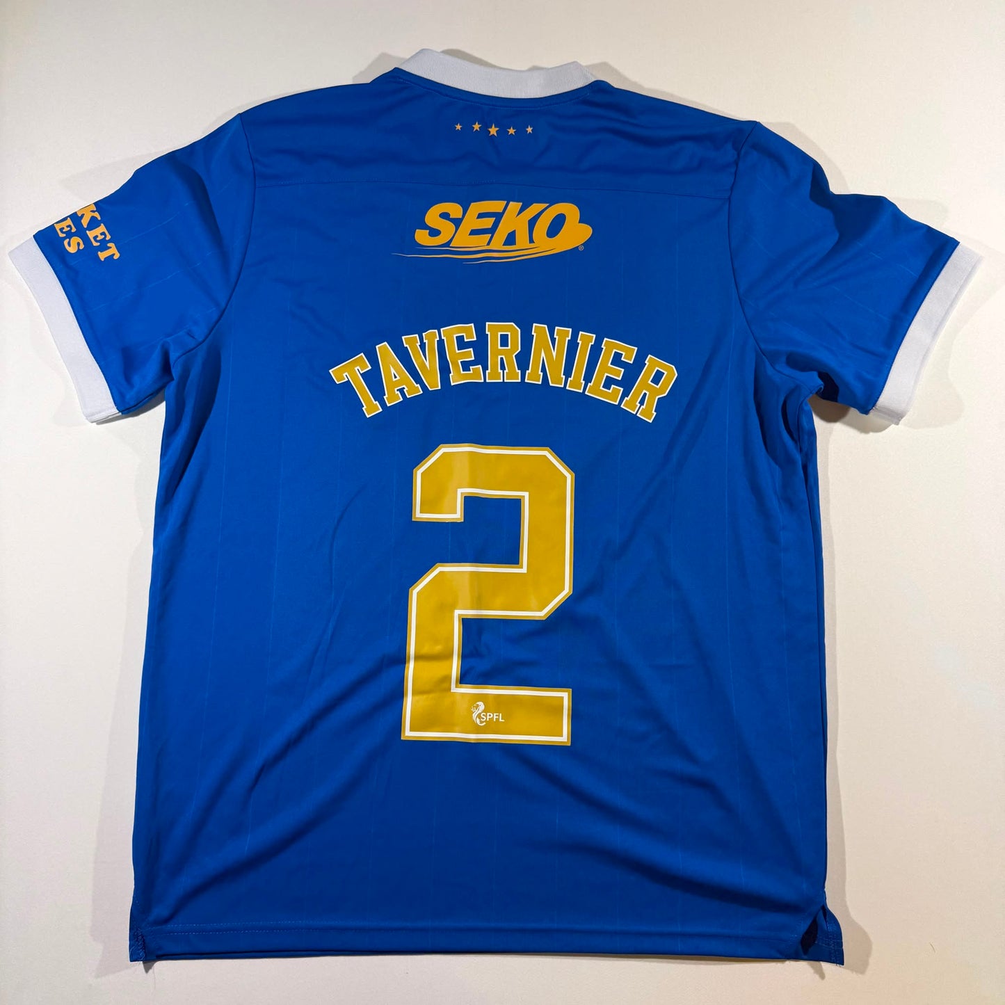Rangers 2021/22 home #2 James Tavernier