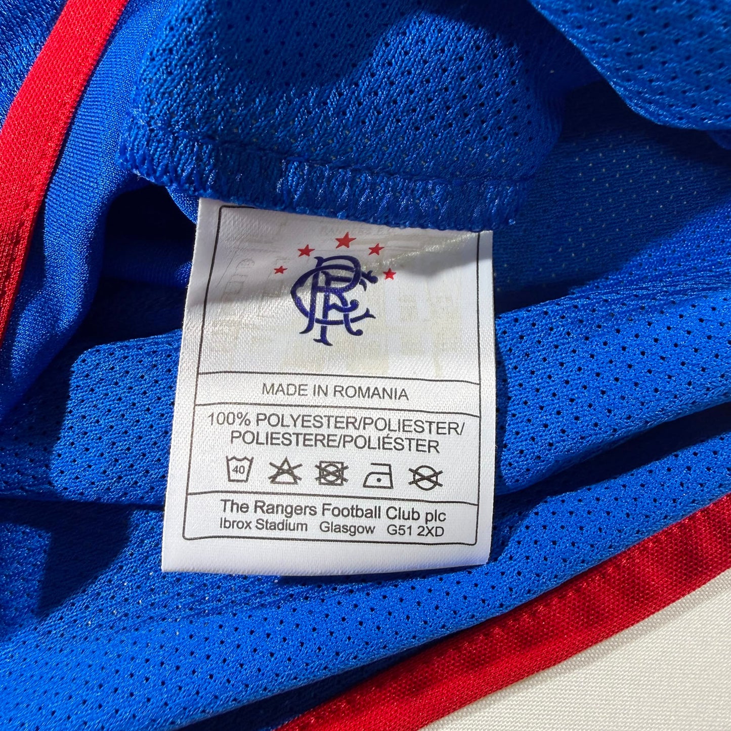Rangers 2005/06 home #9 Dado Prso