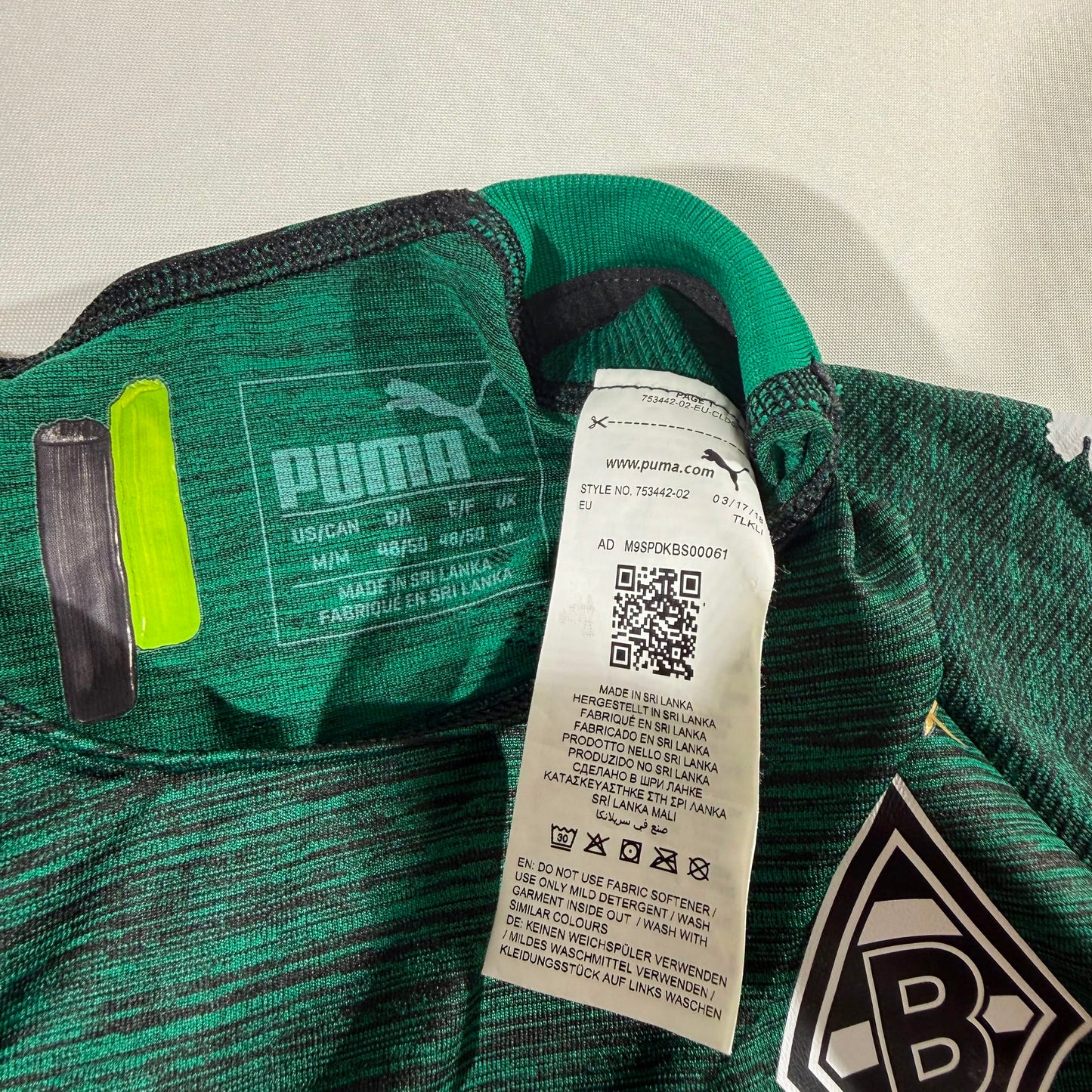 Borussia Mönchengladbach 2018/19 away #10 Thorgan Hazard
