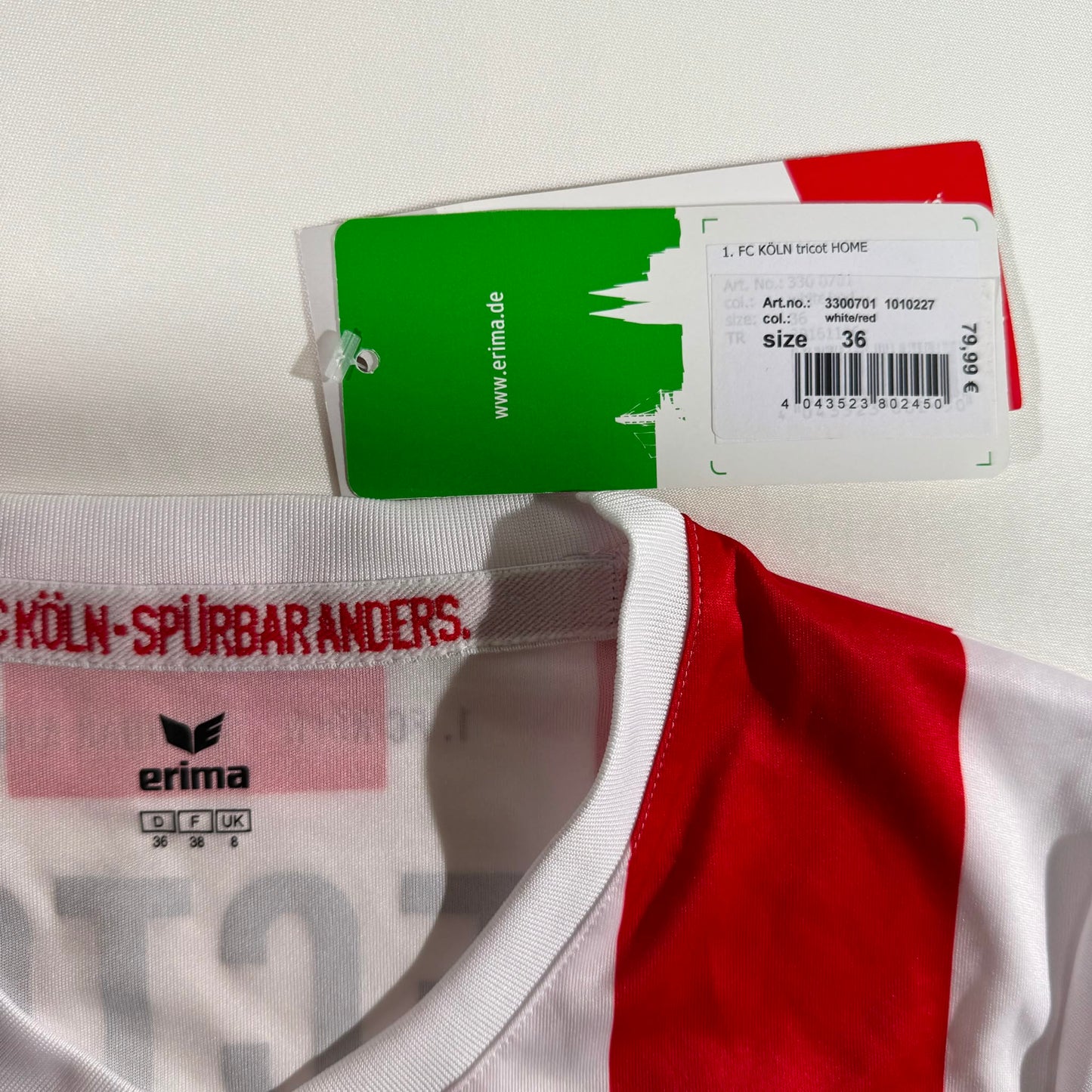 FC Koln 2017/18 home #14 Jonas Hector