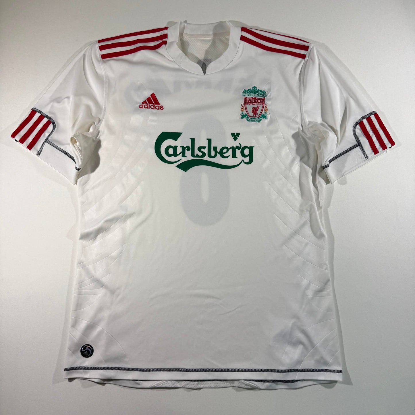 Liverpool 2009/10 third #8 Steven Gerrard
