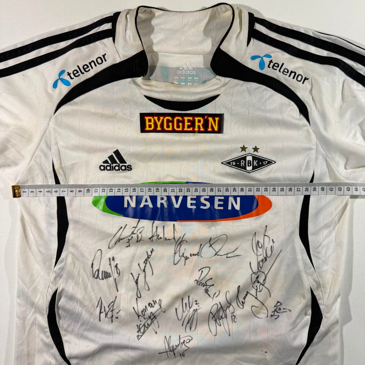 Rosenborg 2007 home junior signed