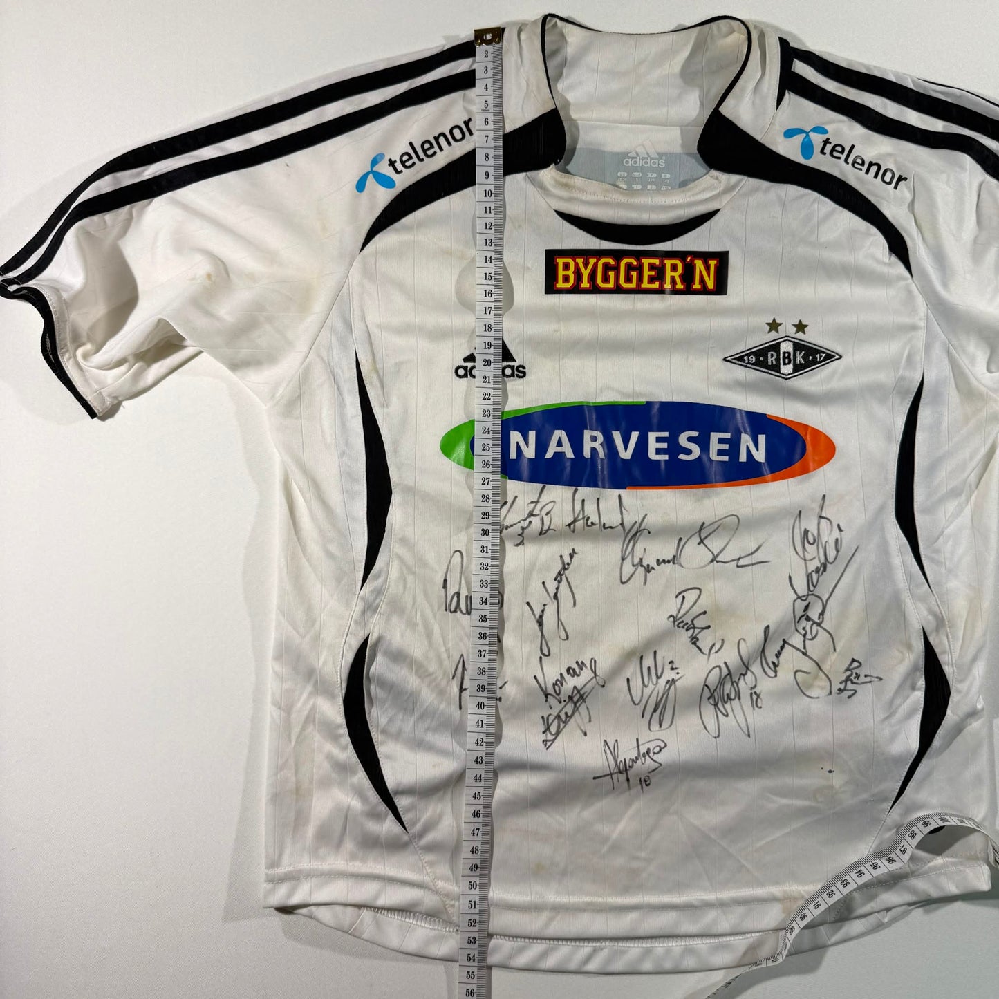 Rosenborg 2007 home junior signed