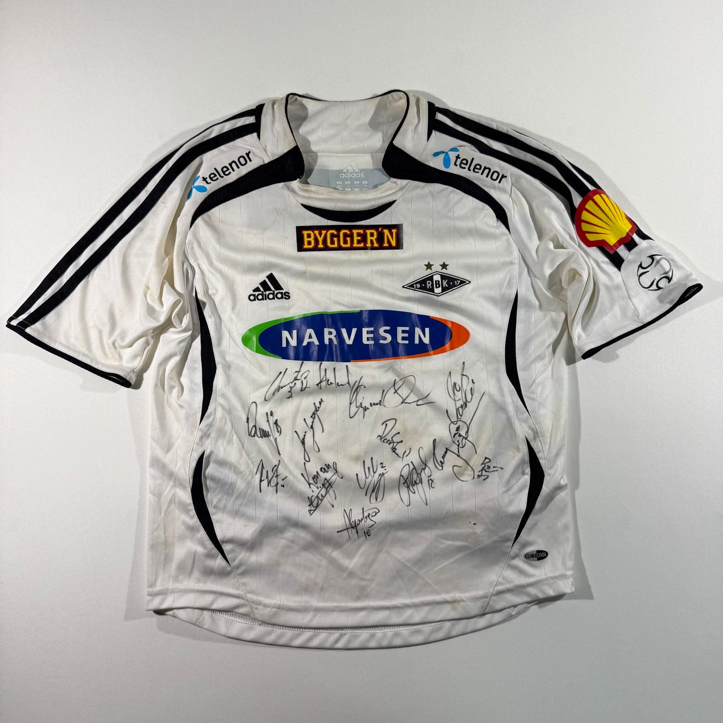 Rosenborg 2007 home junior signed
