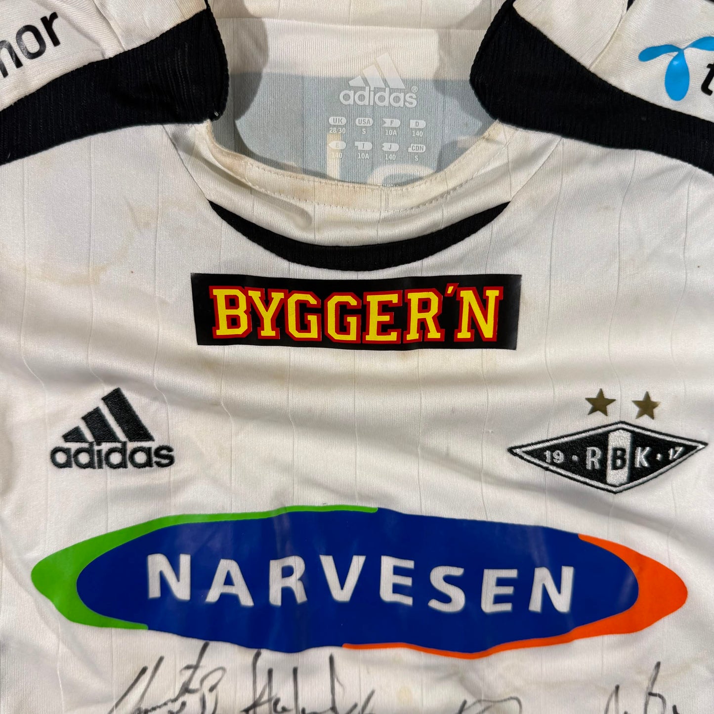 Rosenborg 2007 home junior signed