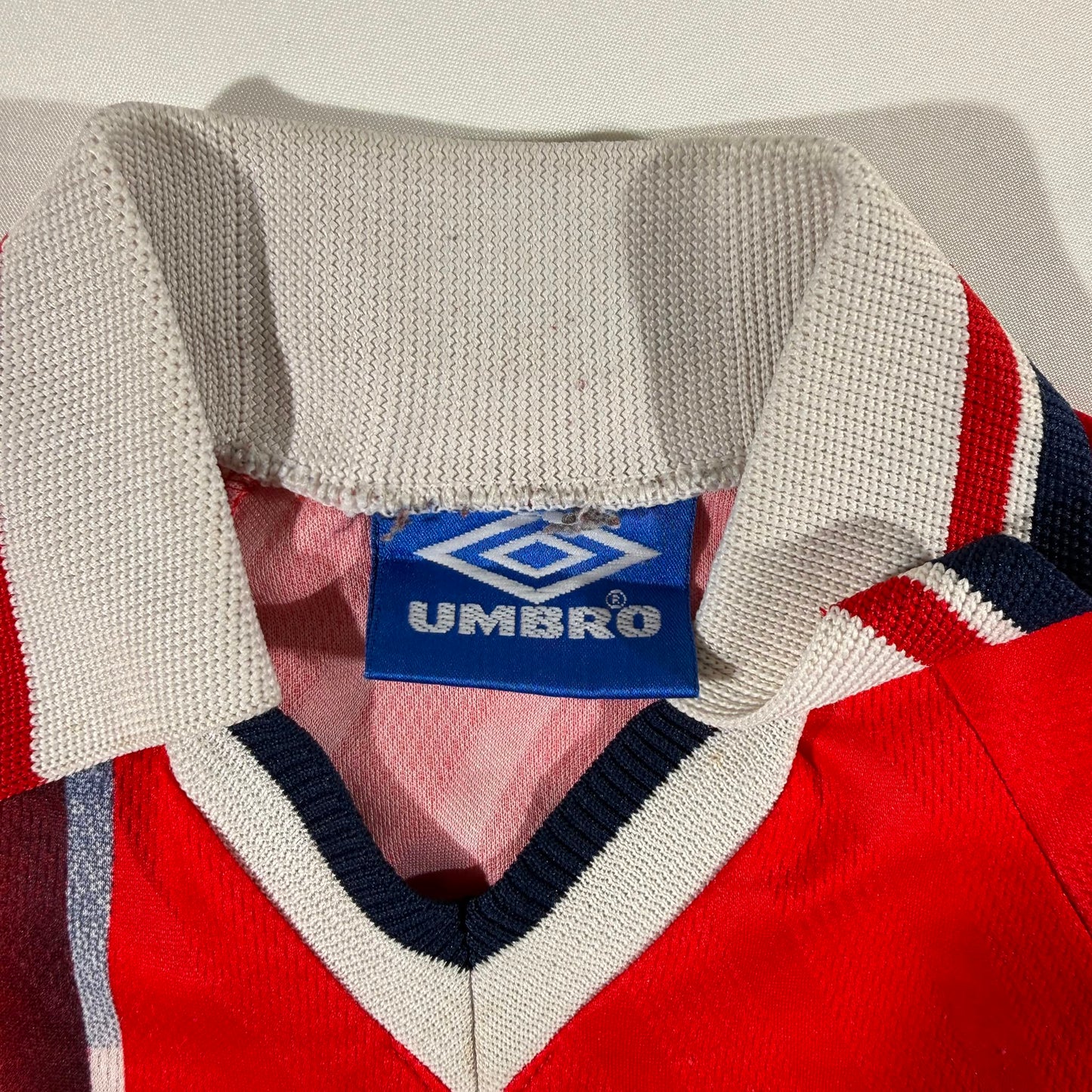 Norway 1998 home junior #9 Tore André Flo