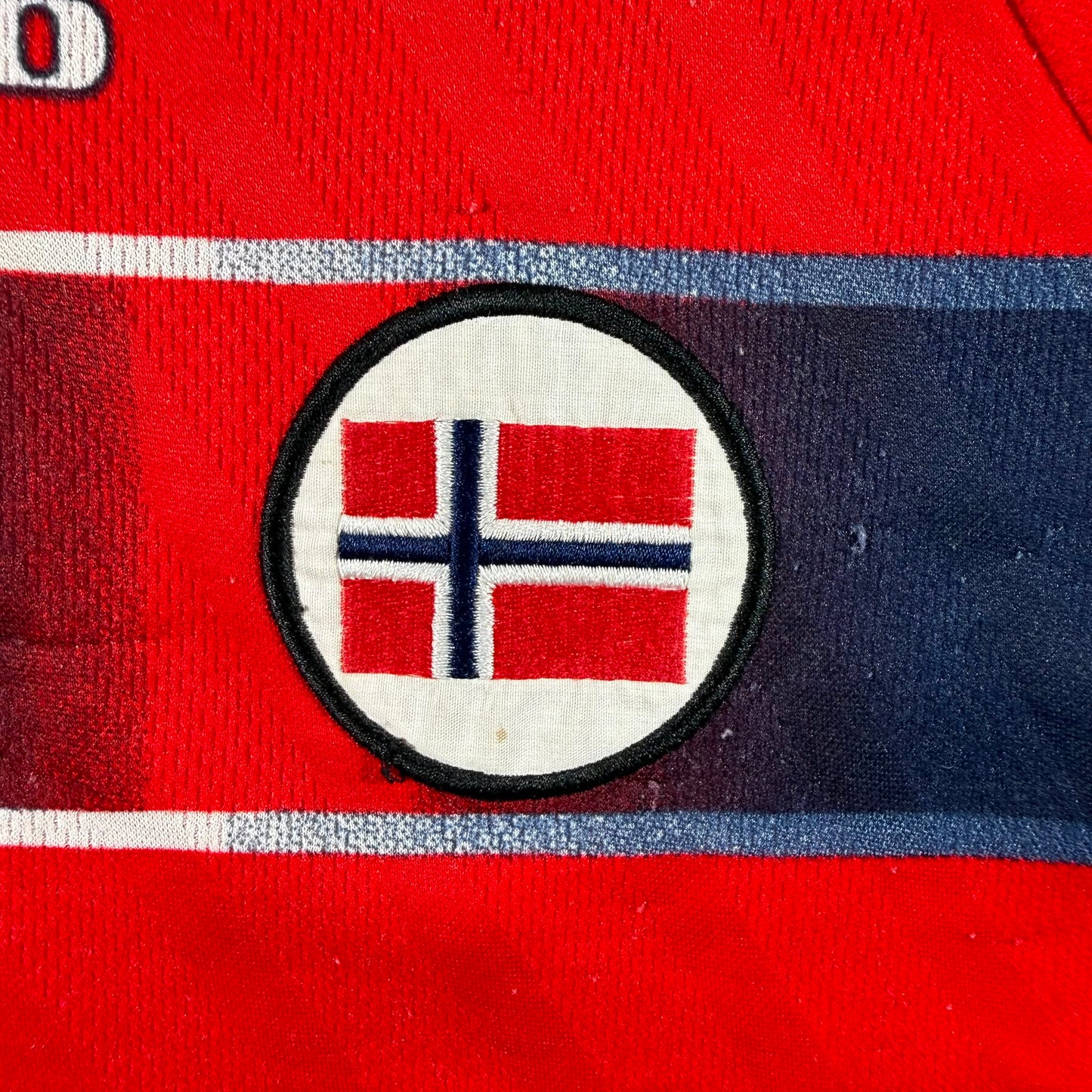 Norway 1998 home junior #9 Tore André Flo