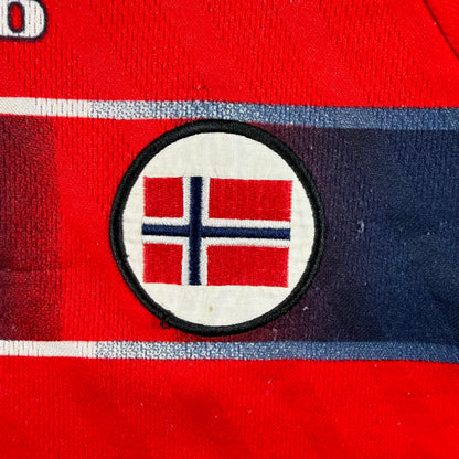 Norway 1998 home junior #9 Tore André Flo